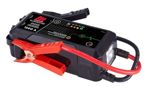 A great tool to always have on hand! Features: - Brand: MotoMaster - Series: <b>Eliminator</b> - Model: 011-1906-4 - Approximate measurements: 7"L x 3. . Eliminator jump starter and power bank